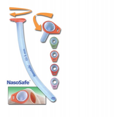 NasoSafe NP Airway 7mm Orange Sterile Nasopharyngeal - SINGLE