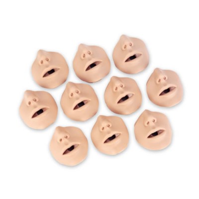 CPR Manikin Adult Torso Adam/Brad Channel Mouth/Nose pieces (10 pack)