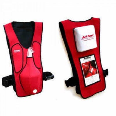 Act+Fast Anti Choking Trainer BackPad, Carry Bag & 10 Plugs